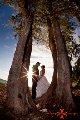 Oahu Wedding at Sunrise